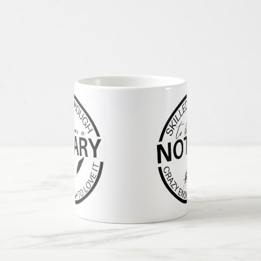 Assez Compétent Pour Devenir Un Notaire Mug (Centre)