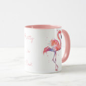 Assez dans la tasse rose de Flamant rose de (Devant droit)