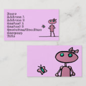 Assez dans les cartes de visite personnalisés par (Devant / Derrière)