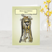 Assez de pandémies personnalisable carte drôle (Fleur jaune)