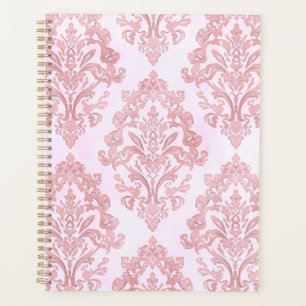 Assez en rose motif à l'aquarelle de style victori