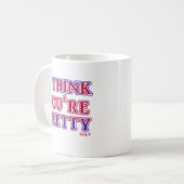 Assez laid drôle Humour d'insulte à la Mug (Devant gauche)