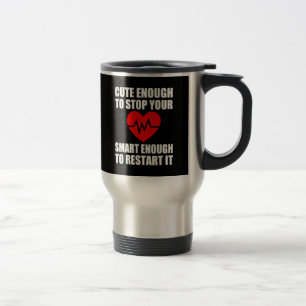 Assez mignon pour arrêter votre coeur, tasse drô