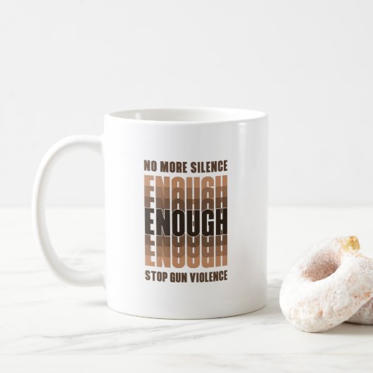Assez | Mug classique #11 (Avec donut)