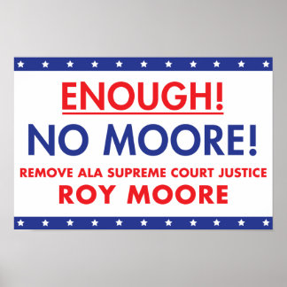 Assez ! Pas Moore ! Affiche
