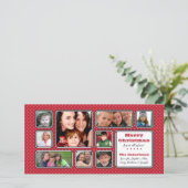 Assez peu de carte photo de collage de point de (Debout devant)