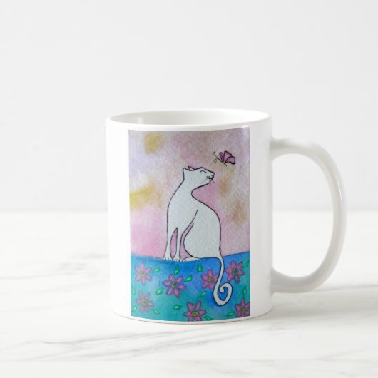 Assez, tasse d'art d'aquarelle (Droite)