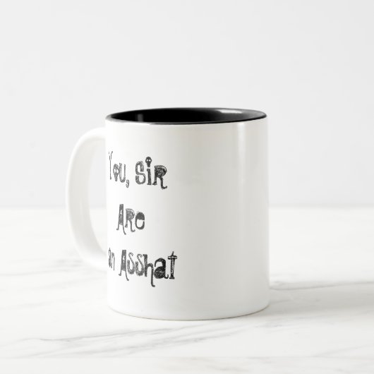 Asshat Mug (Devant gauche)