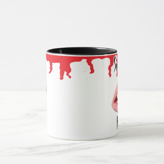 Assieds-toi à Klaus Vampire Lips Coffee Mug (Centre)