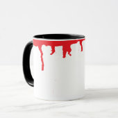 Assieds-toi à Klaus Vampire Lips Coffee Mug (Devant gauche)