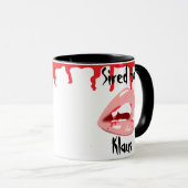 Assieds-toi à Klaus Vampire Lips Coffee Mug (Devant droit)