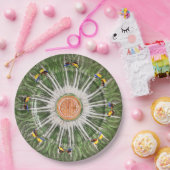 Assiette à dîner Famille Vert Chinoiserie (Fête)