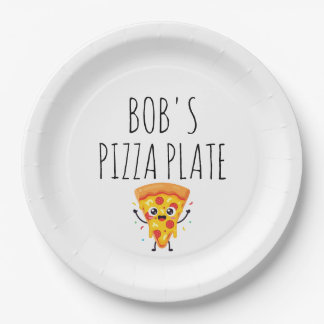 Assiette à pizza personnalisée