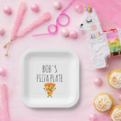 Assiette à pizza personnalisée (Fête)