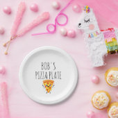 Assiette à pizza personnalisée (Fête)