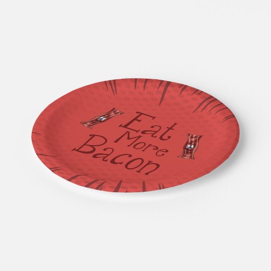 Assiette Bacon Carton (Angle)