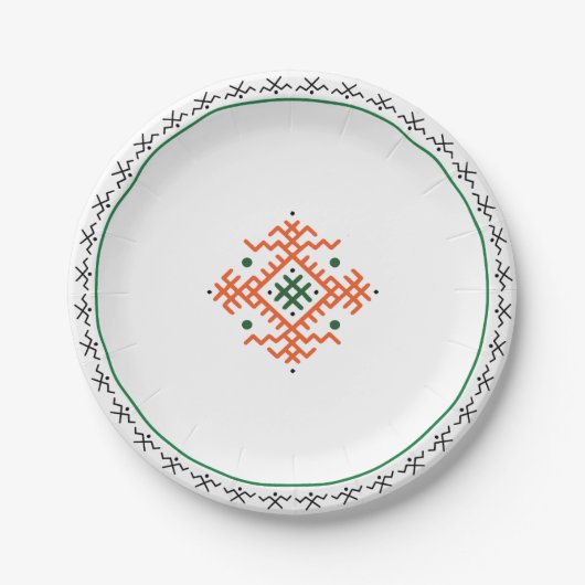 assiette berbère (Devant)