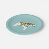Assiette Cheval Blanc (Angle)