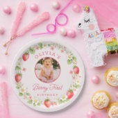 Assiette d'anniversaire Berry Sweet (Fête)