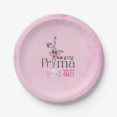 Assiette d'anniversaire de Prima Ballerina (Devant)