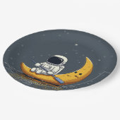 Assiette d'anniversaire Espace Hors de ce Monde (Angle)