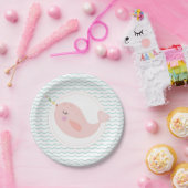 Assiette d'anniversaire Pastel Sirène (Fête)