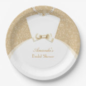 Assiette de Baby Shower (Devant)