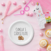 Assiette de biscuits personnalisée (Fête)