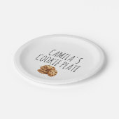 Assiette de biscuits personnalisée (Angle)