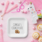 Assiette de biscuits personnalisée (Fête)