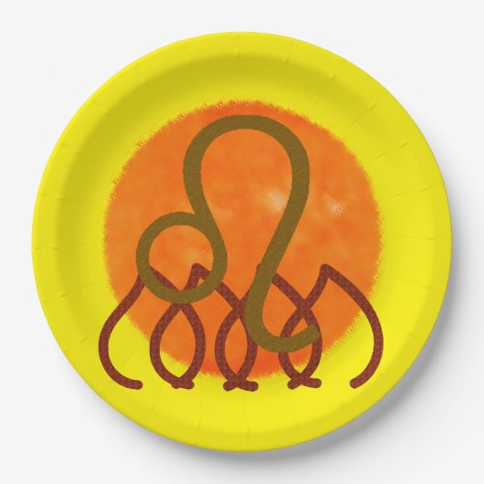 Assiette de dîner Léo (Devant)