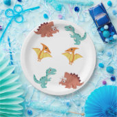 assiette de dinosaure parfaite pour les enfants an (Fête)