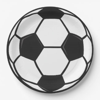 Assiette de fête Ballon de Football | Anniversaire