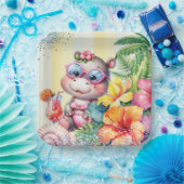 Assiette de fête Beach Baby (Fête)