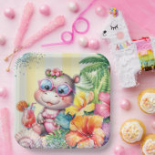 Assiette de fête Beach Baby (Fête)