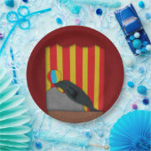 Assiette de fête d'anniversaire à thème cirque (Fête)