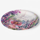 Assiette de fête de conte de fées magique (Angle)