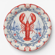 Assiette de fête de fruits de mer de clambake naut
