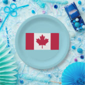 Assiette de fête de la fête du Canada (Fête)