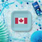 Assiette de fête de la fête du Canada (Fête)