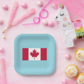 Assiette de fête de la fête du Canada (Fête)