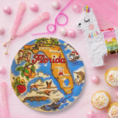 Assiette de fête de l'État de Floride (Fête)