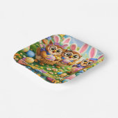 assiette de fête de Pâques rex hoot (Angulaire)