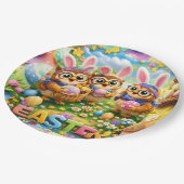 assiette de fête de Pâques rex hoot (Angle)