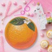 Assiette de fête Fleur d'Orange (Fête)