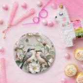 Assiette de fête florale LoveBird (Fête)