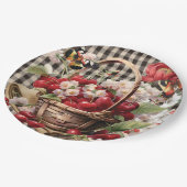 Assiette de fête fraîche de la campagne (Angle)