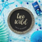 Assiette de fête léopard Two Wild (Fête)