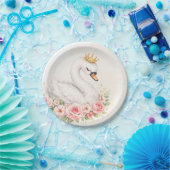 Assiette de fête One Sweet Swan (Fête)