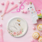 Assiette de fête One Sweet Swan (Fête)